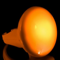 Blank LED Orange Flash Glow Ring